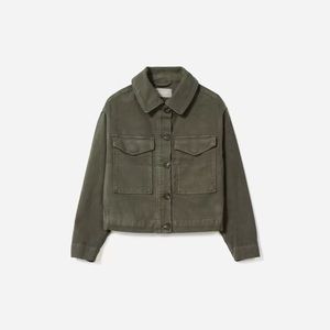 Everlane Moleskin Utility Jacket - Kalamata Olive